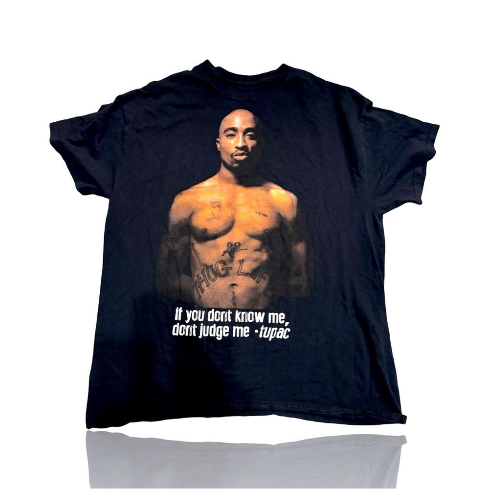 2PAC “Only God Can Judge Me” Vintage Style T-Shirt: 90’s HIP HOP: GUC